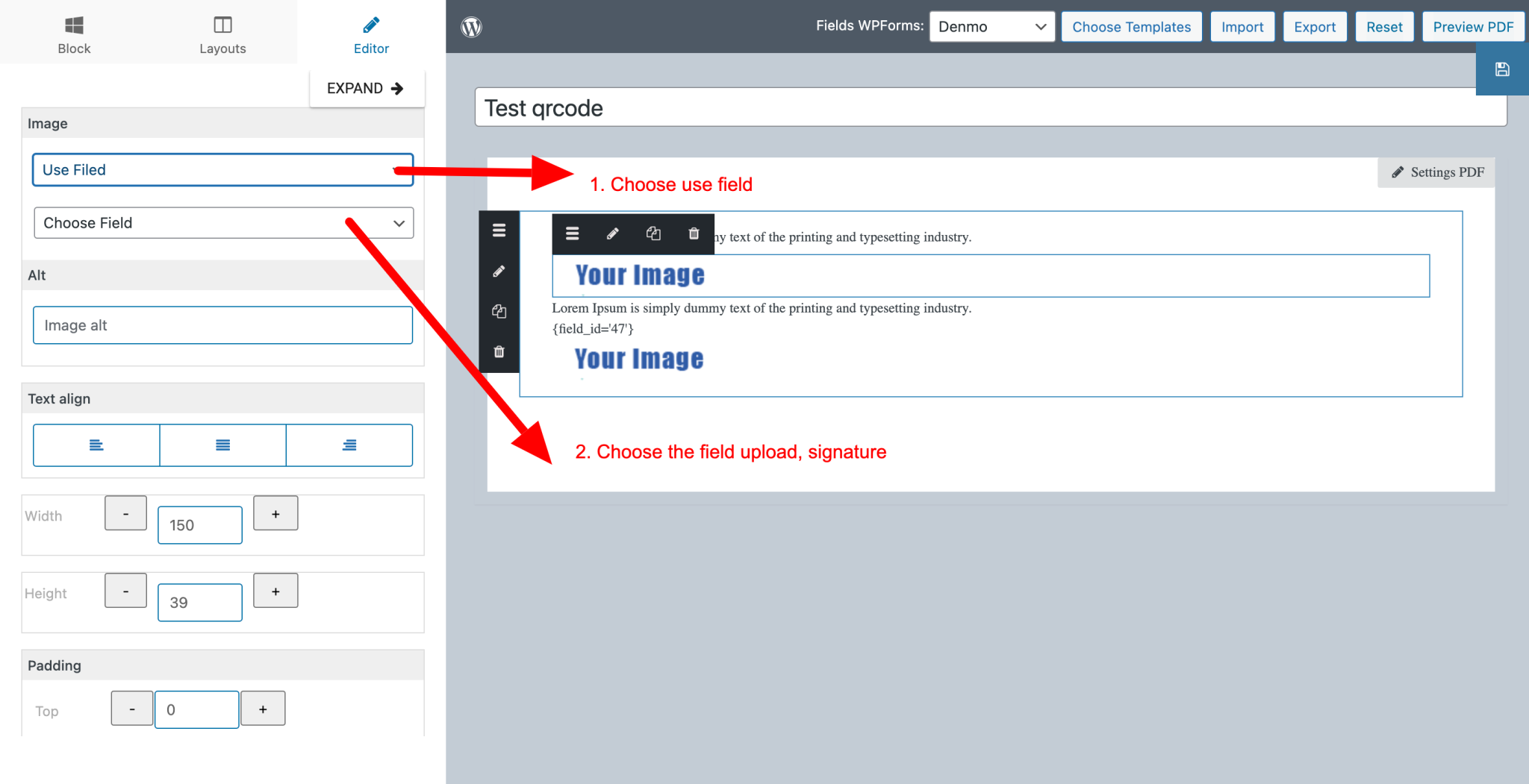 use-upload-images-signature-field-pdfs-wordpress-plugin